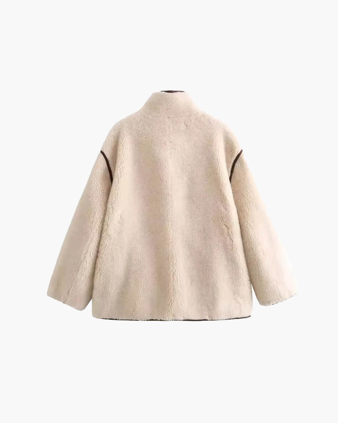 SOERA Cynthia Faux Fur Jacket - Bomber Jackets - 1005007475304872-;LL1764102179359433612 Beige S