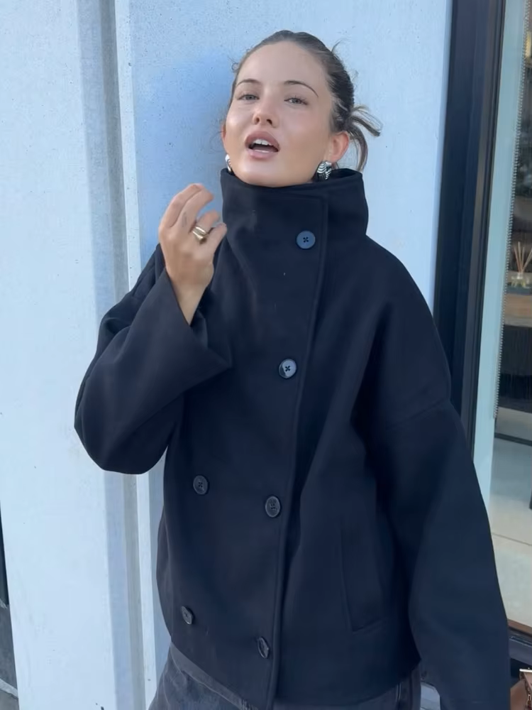 Veste Clarissa avec col montant