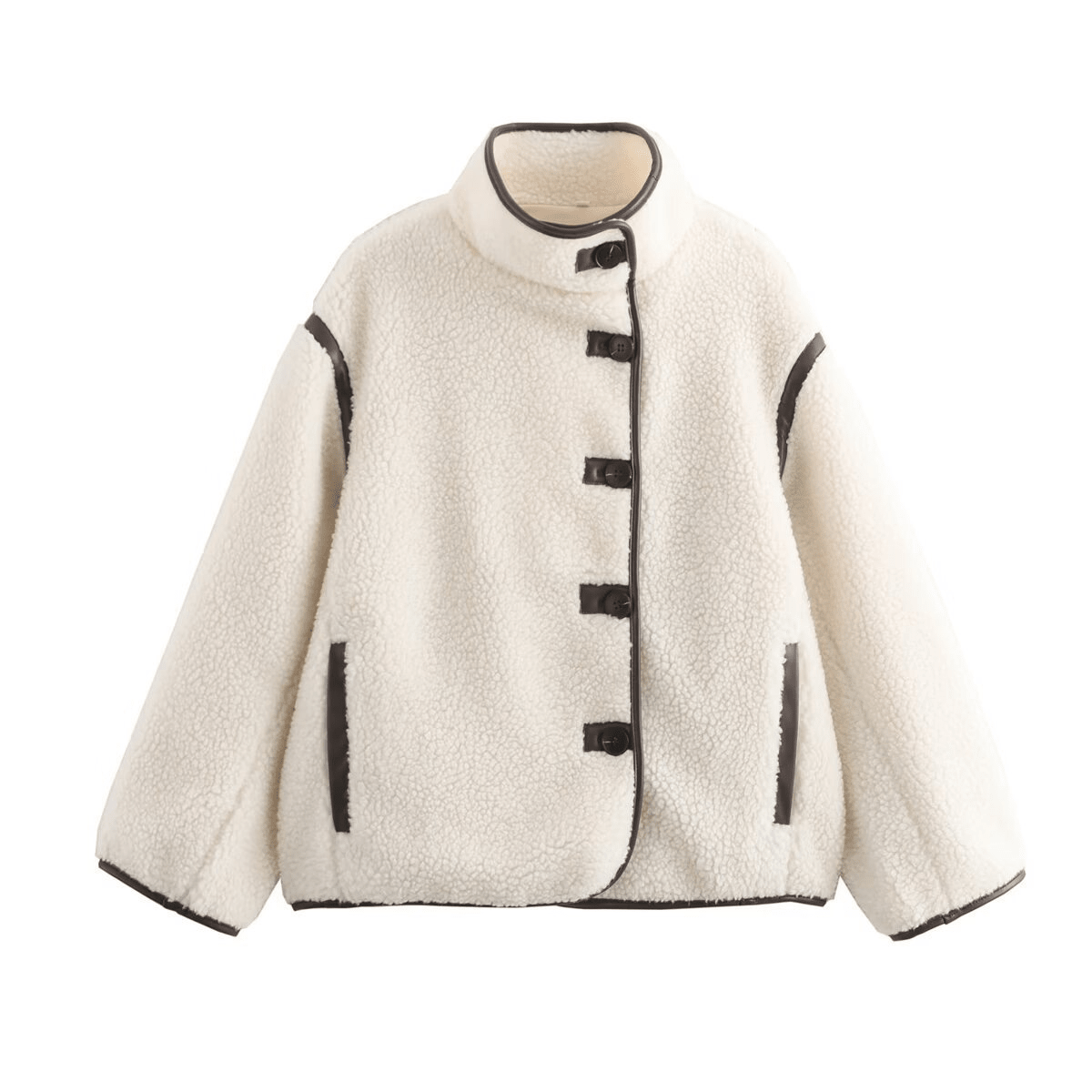 SOERA Cynthia Faux Fur Jacket - Coats & Jackets - 3256810229368927-;OA1766554851657191431 Beige S