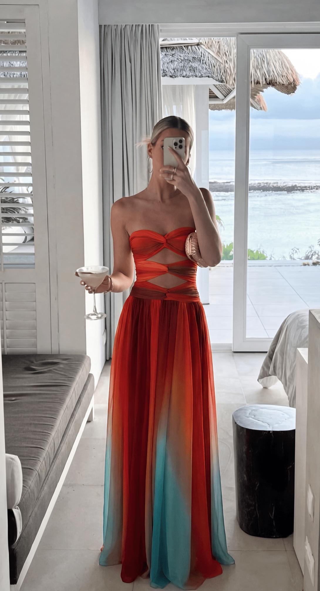 SOERA Margot Knot Maxi Dress - Dress - SOERA-795779-L-OS-92771 L