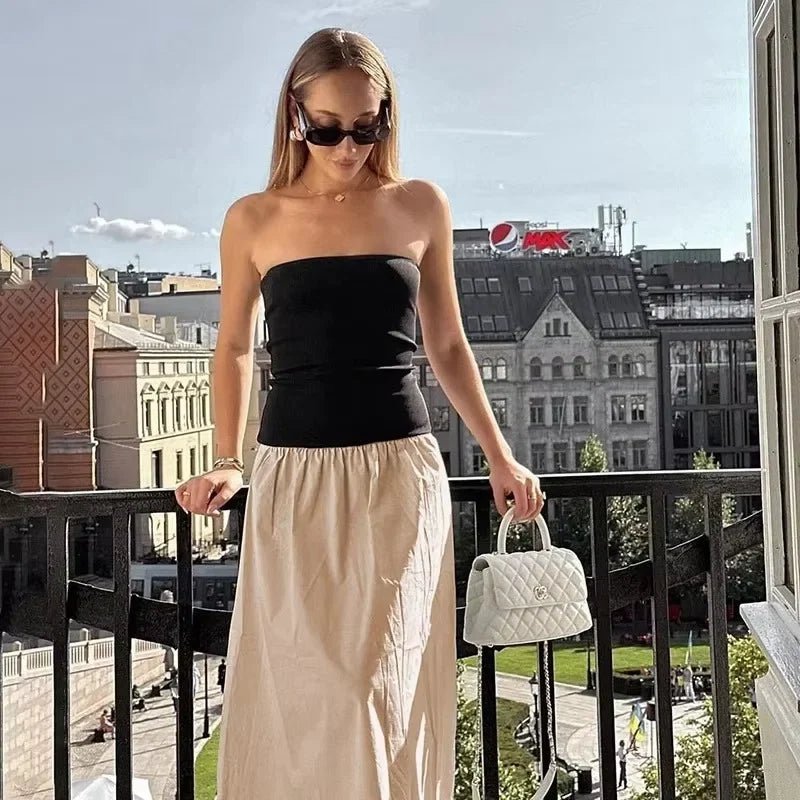 SOERA Sienna Contrast Honor Maxi Dress - Dress - SOERA-284739-NEG-S-52003 S