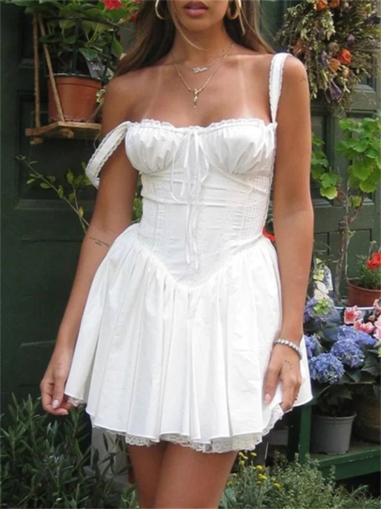 SOERA Valentina Corset Dress - Dress -  White L