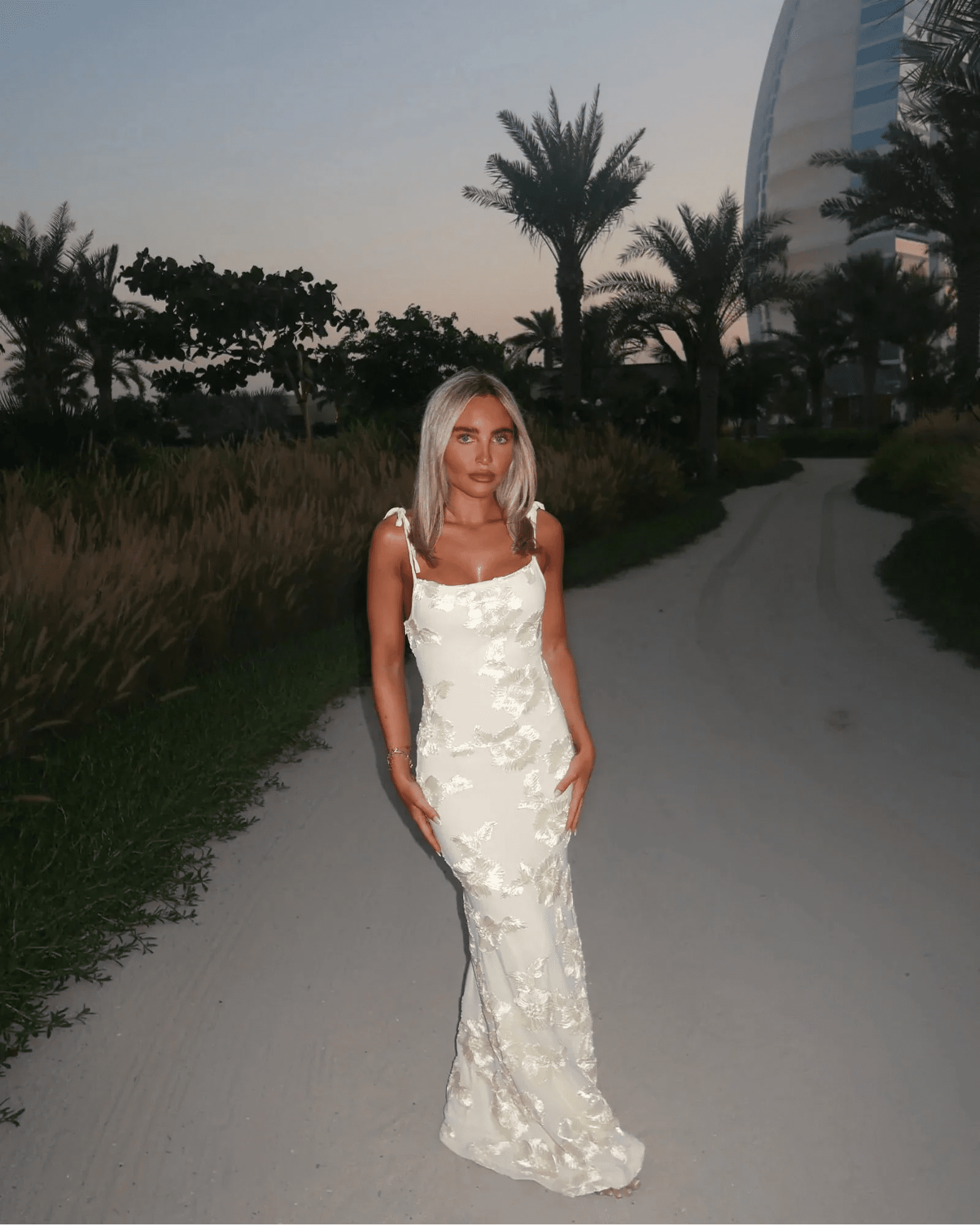 SOERA Jara Sleeveless Floral Maxi Dress - Dresses -  Ivory S