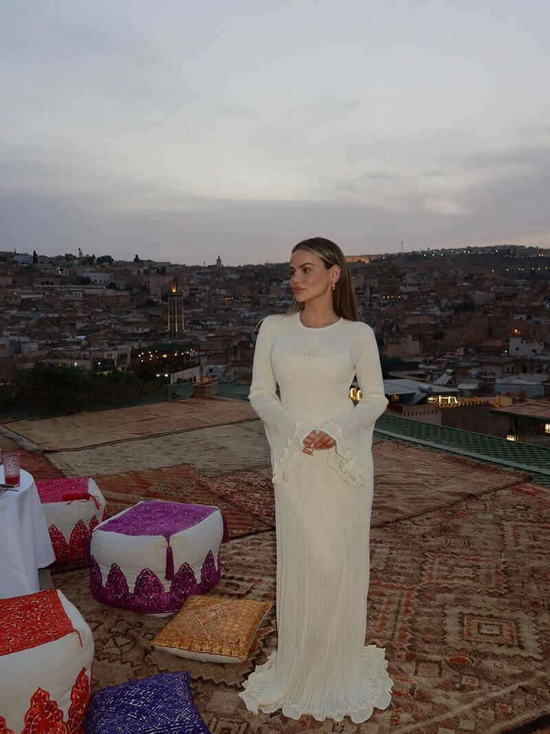 SOERA Marla Maxi Dress - Dresses - Soera-Marla-dress-brown/S Brown S