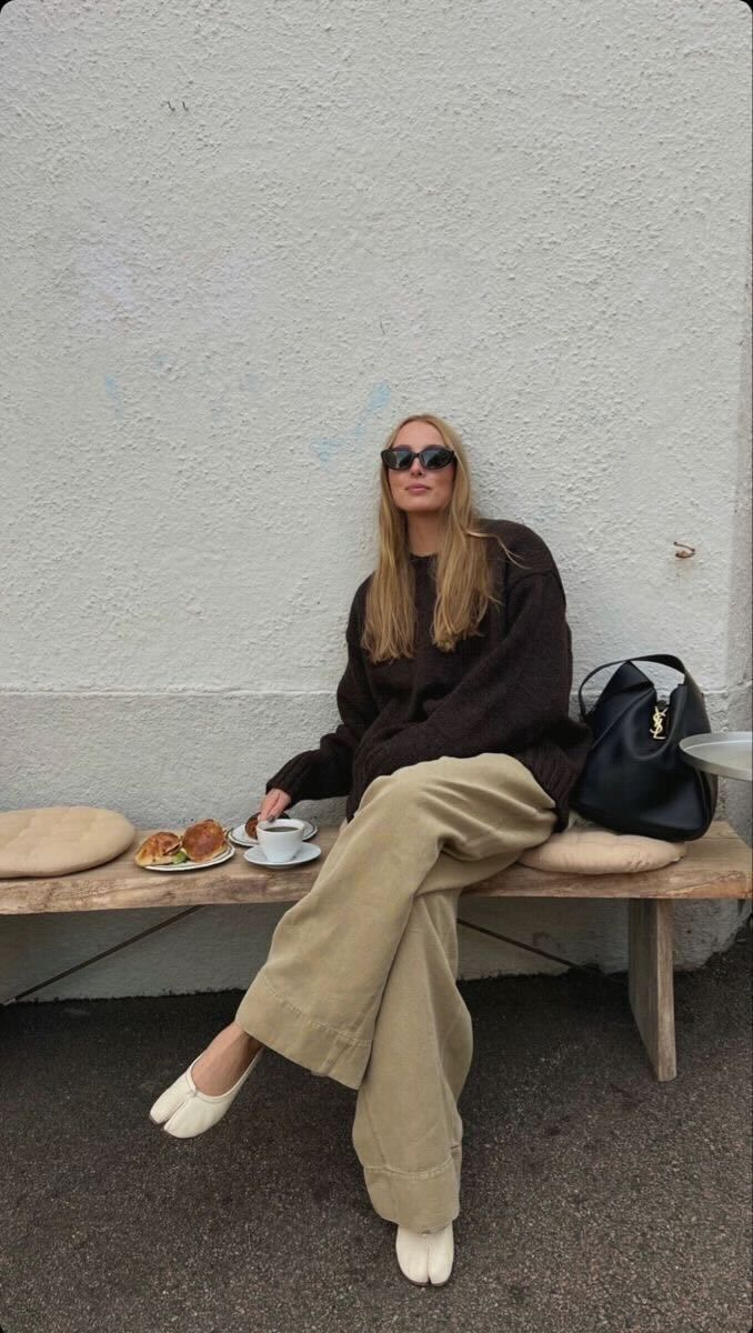 SOERA Elizabeth Split Toe Ballet Flats - Flats - 1005007476907322-;hZ1770721238662608218 Beige 35