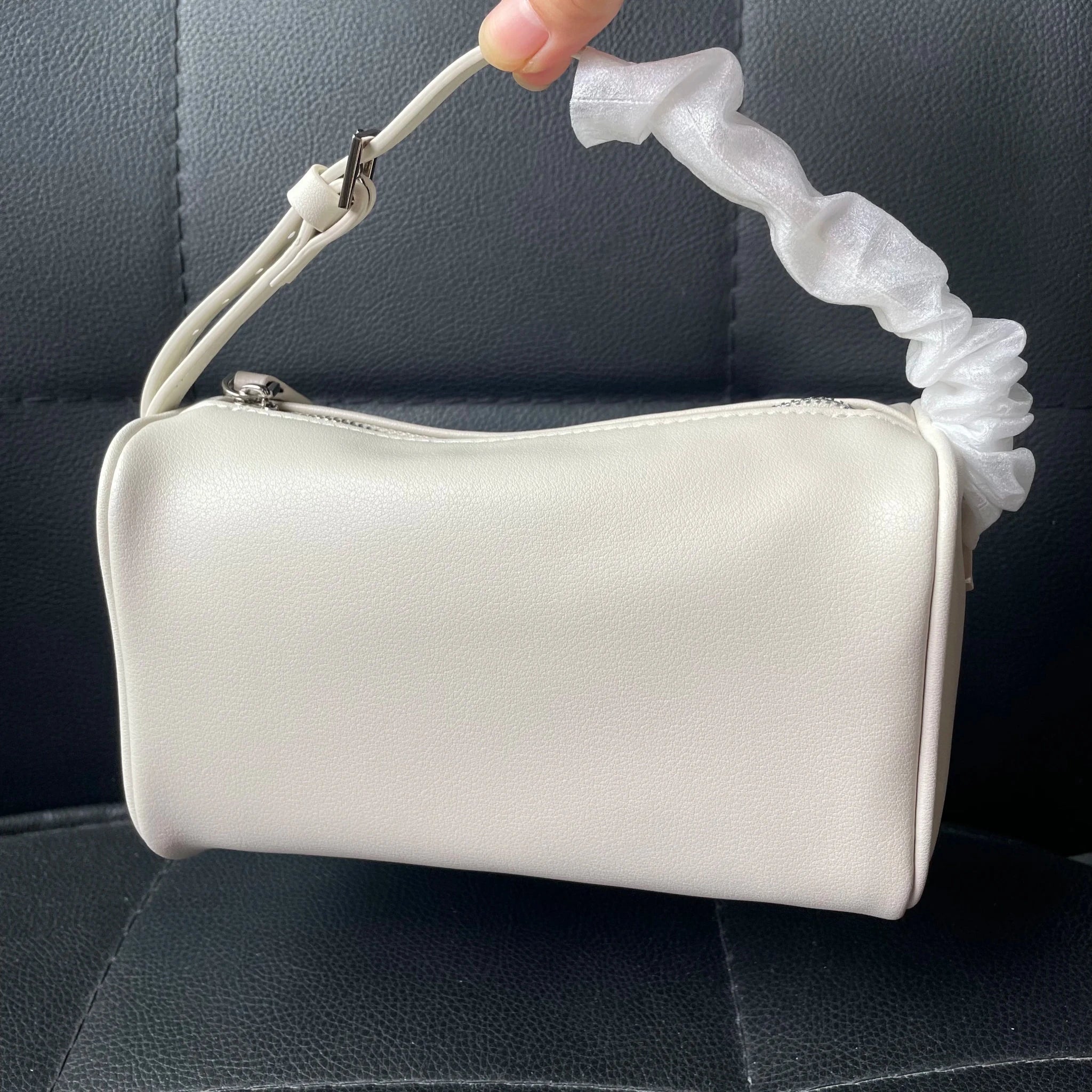 SOERA Bianca Faux Leather Crossbody Bag - Handbags -  Black