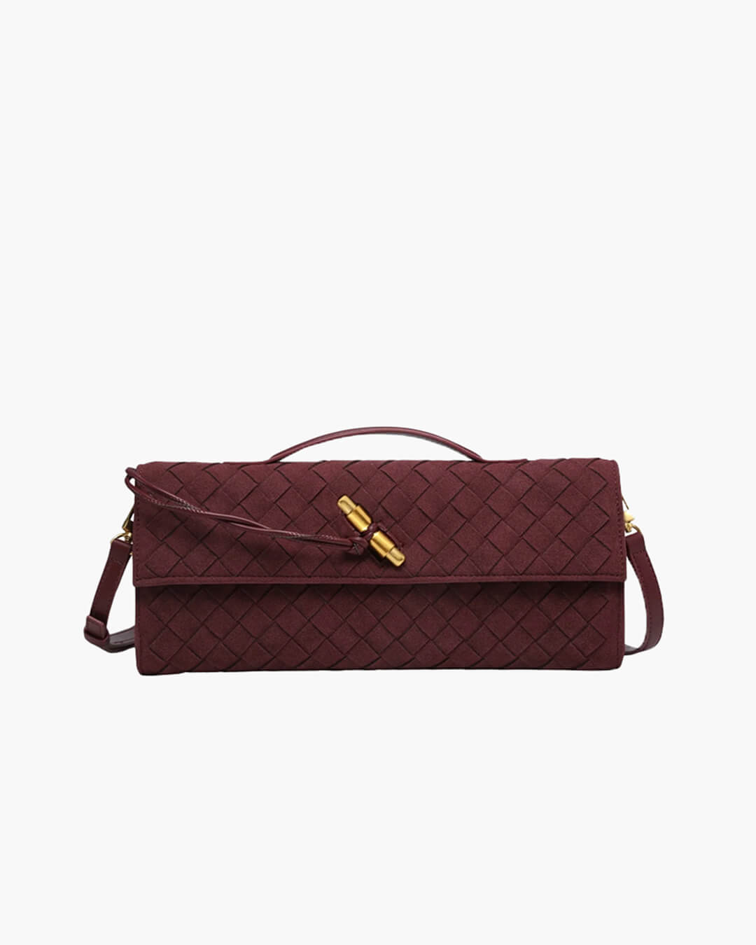 SOERA Bianca Suede Bag - Handbags - Soera-Bianca-Bag-burgundy Burgundy
