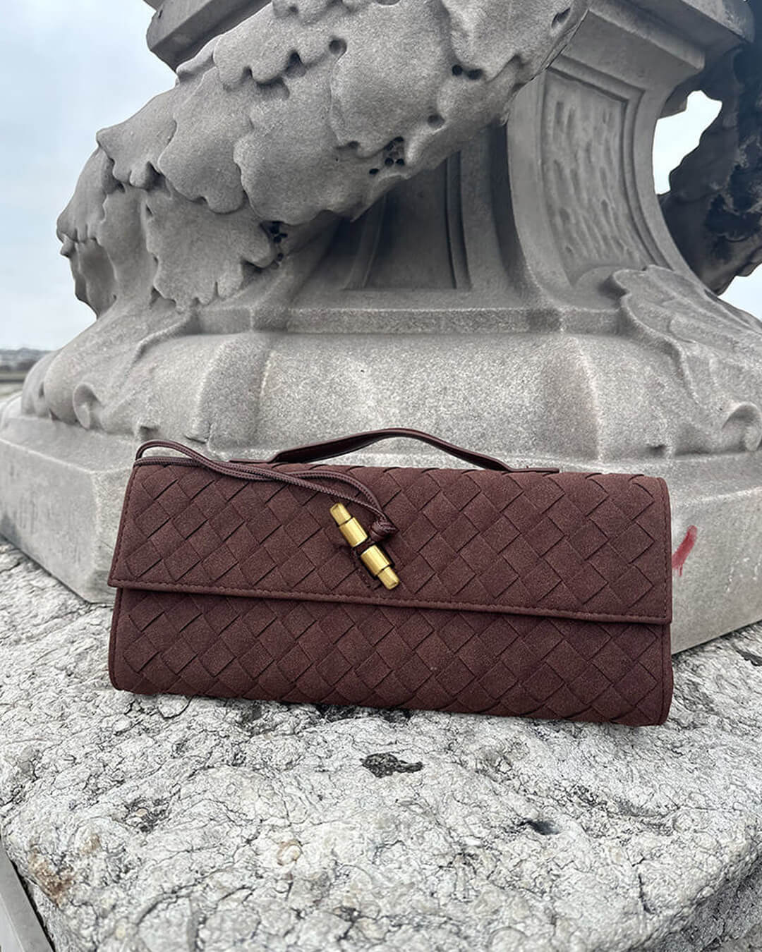 SOERA Bianca Suede Bag - Handbags - Soera-Bianca-Bag-darkbrown Dark Brown