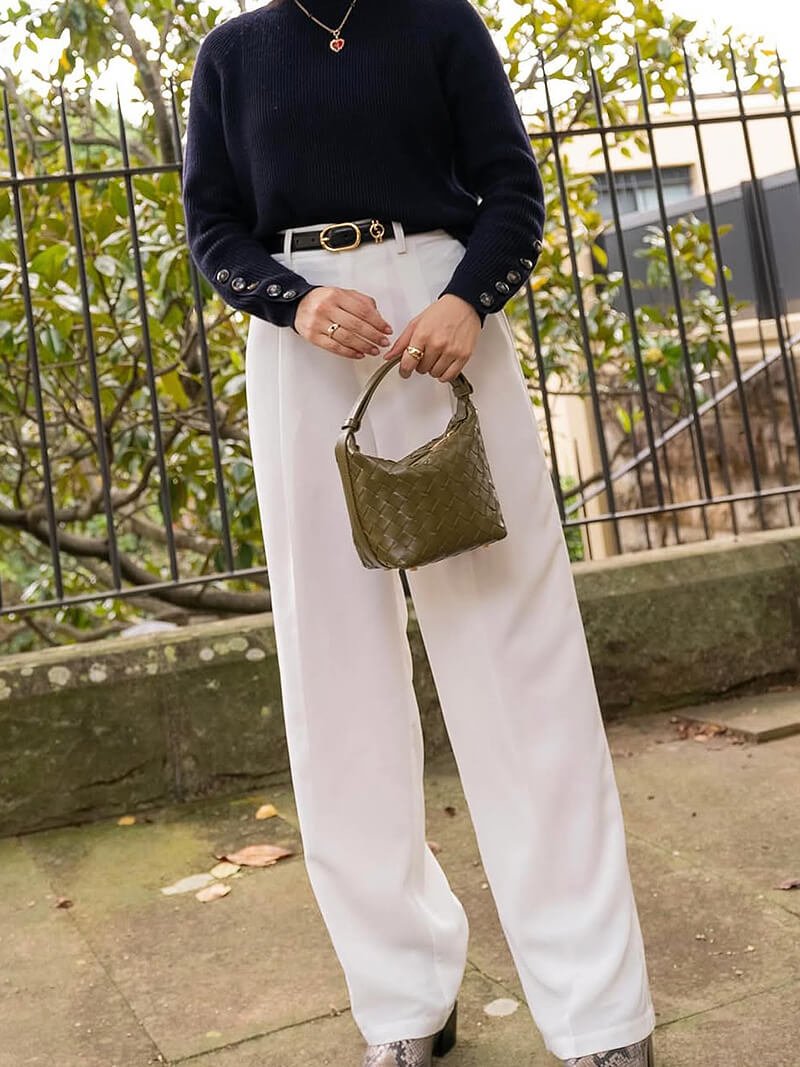 SOERA Mica Mini Woven Bag - Handbags - Soera-Mica-Mini-Woven-Bag-Green Green