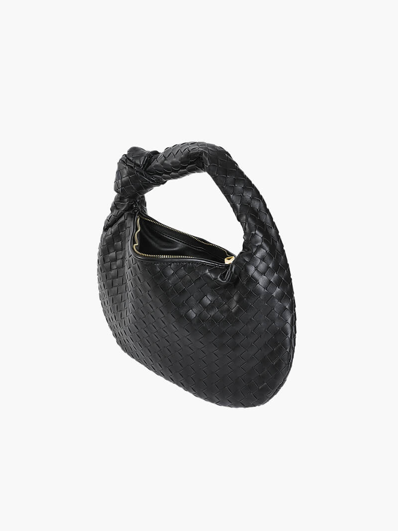 SOERA Woven bag Medium - Handbags - DBAD2-QK170002 Black