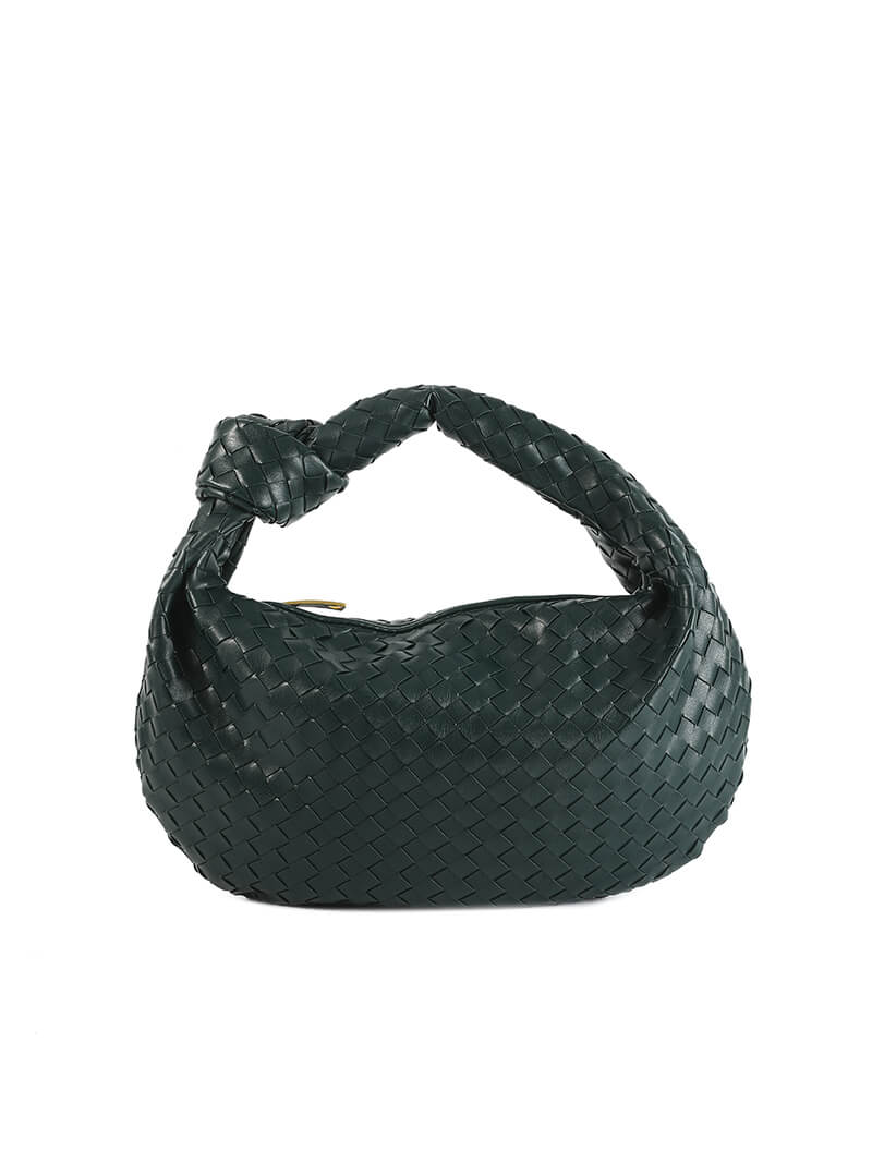 SOERA Woven bag Medium - Handbags - DBAD2-QK170006 Dark green