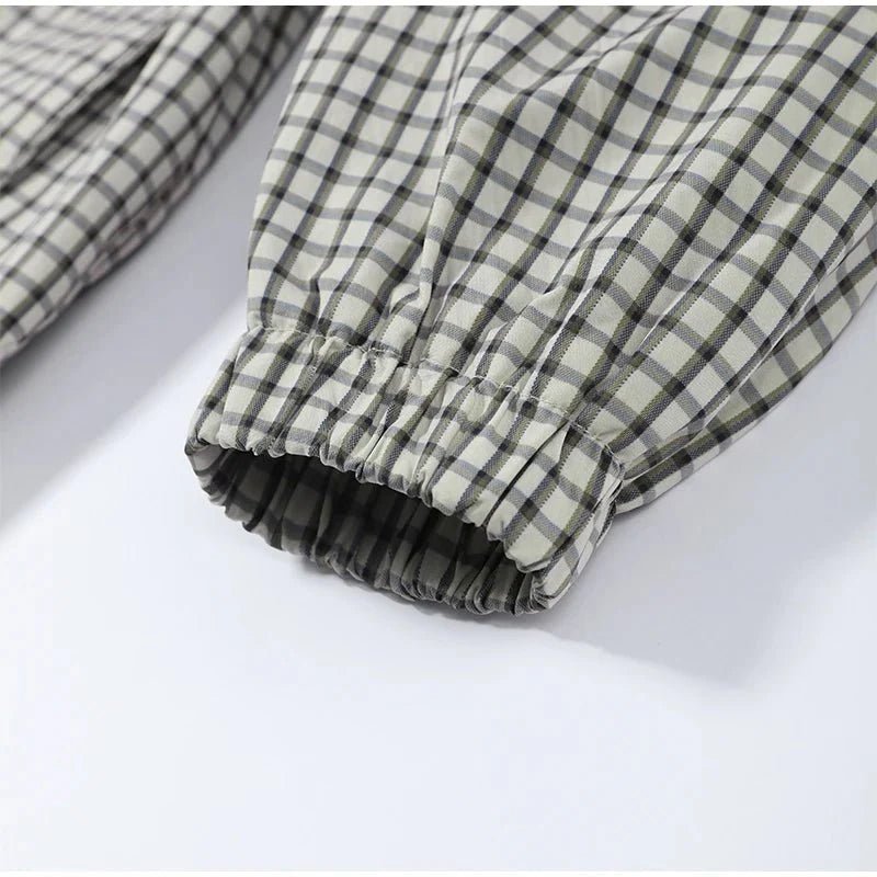 SOERA Myla Check Hooded Zip Jacket - Jacket -  Beige S