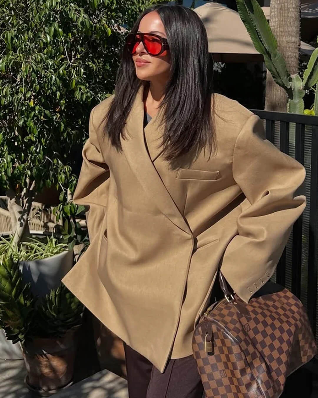 SOERA Brittany One - Button Lapel Blazer - Jackets - 1005009535153327-;ZX1775063642612566117 Beige S