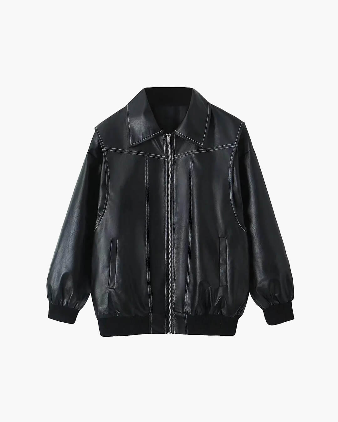 SOERA Brooke Zip-Up Bomber Jacket - Jackets - SOERA-466691-DEF-OS-74826 Black M