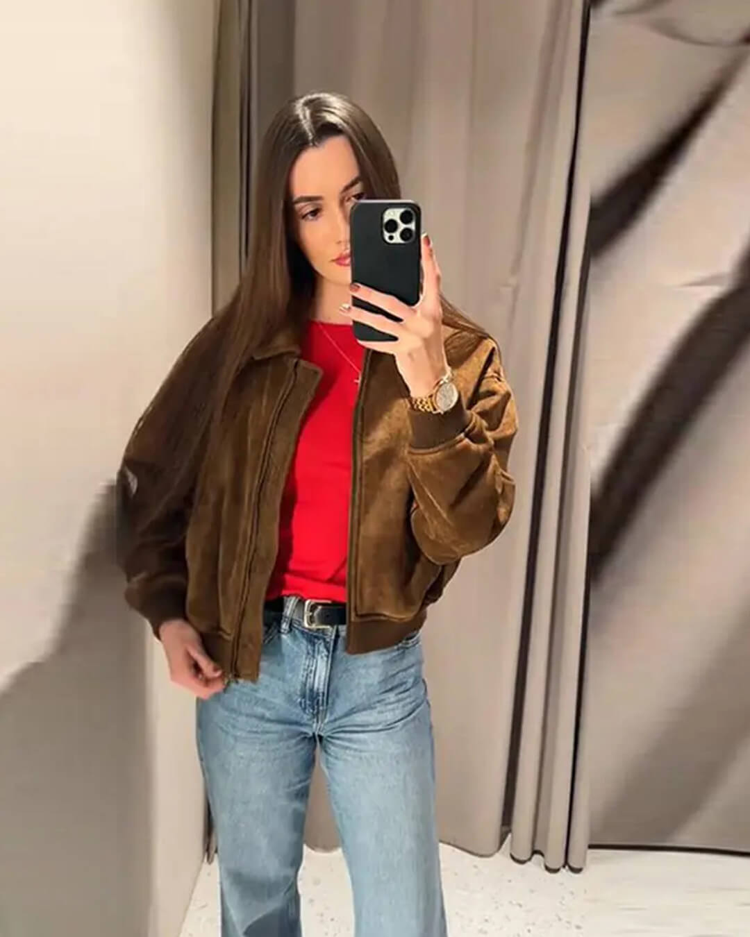 SOERA Heather faux Suede Jacket - Jackets - 1005011678966374-;nT1770793334301886409 XS