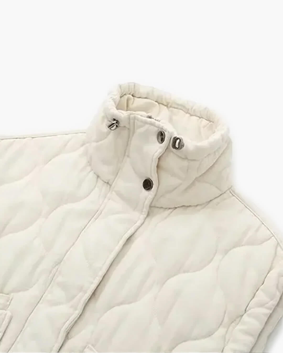 SOERA Micah Stand - Collar Pocket Vest - Jackets - 1005007491278804-;Is1768904312510866865 Beige S