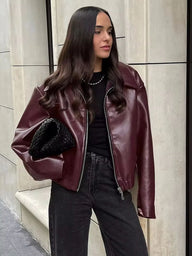 Romy Veste en simili cuir vegan