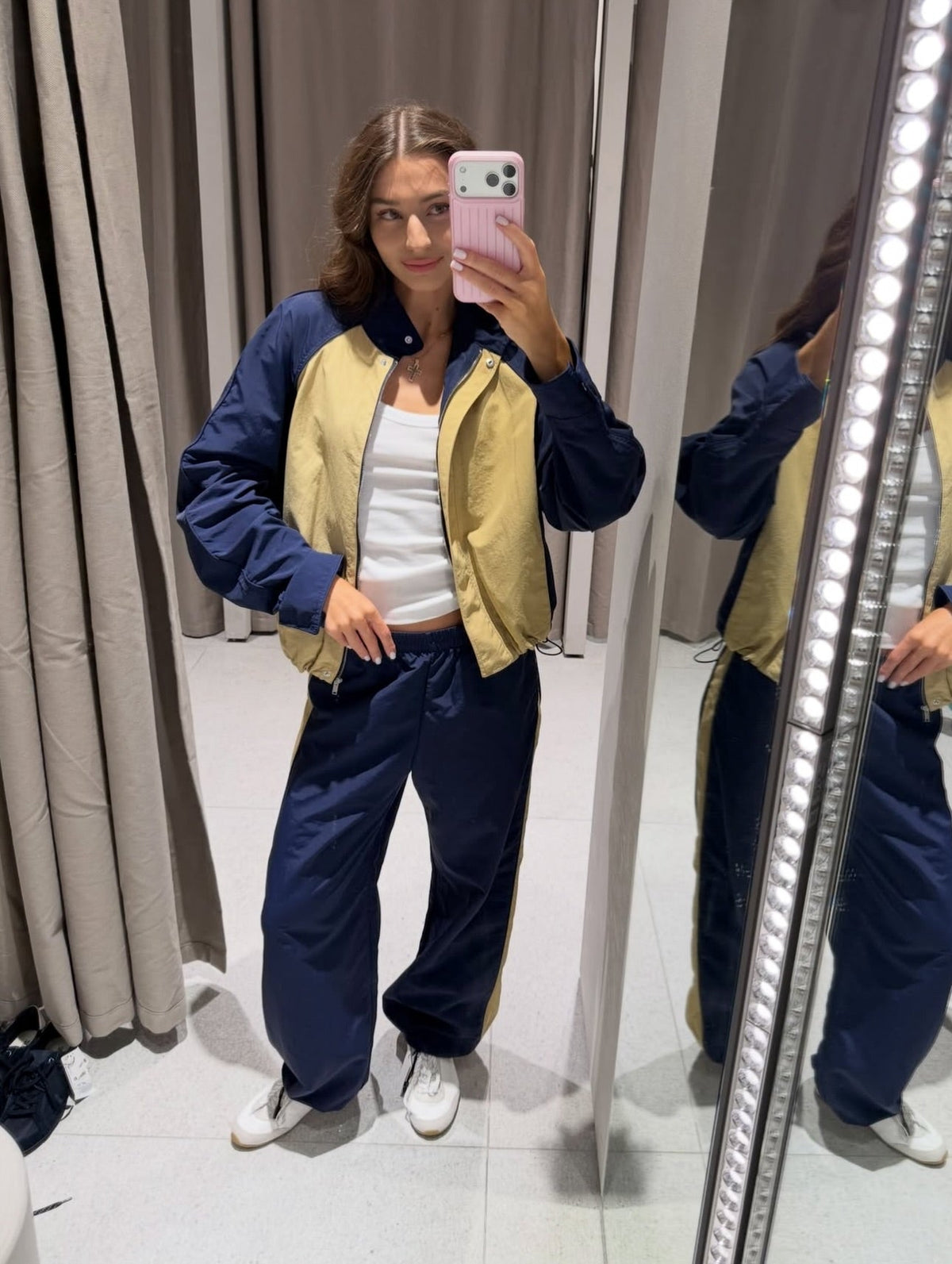 Helen Patchwork Nylon Trainingspak