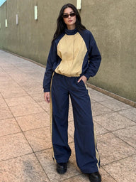 Helen Patchwork Nylon Trainingspak