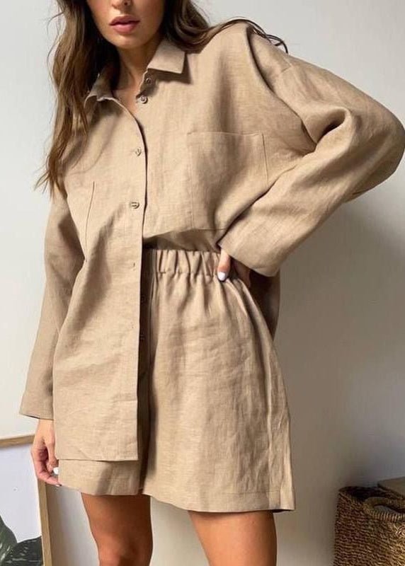Aelita Relaxed Linnen Co-Ord Set