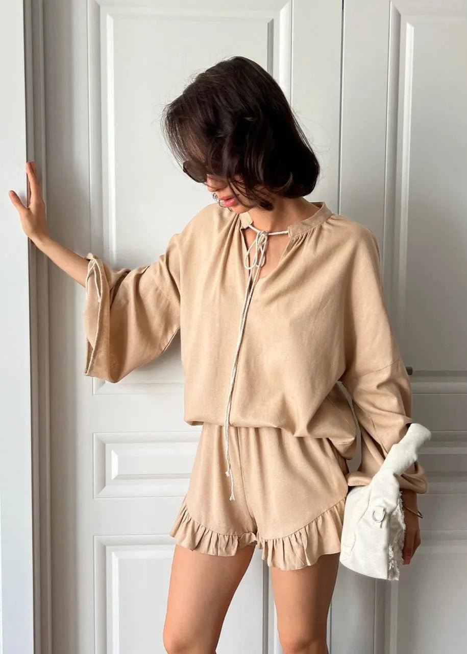 SOERA Celeste Azure Lounge Set - Matching Sets -  Beige XL