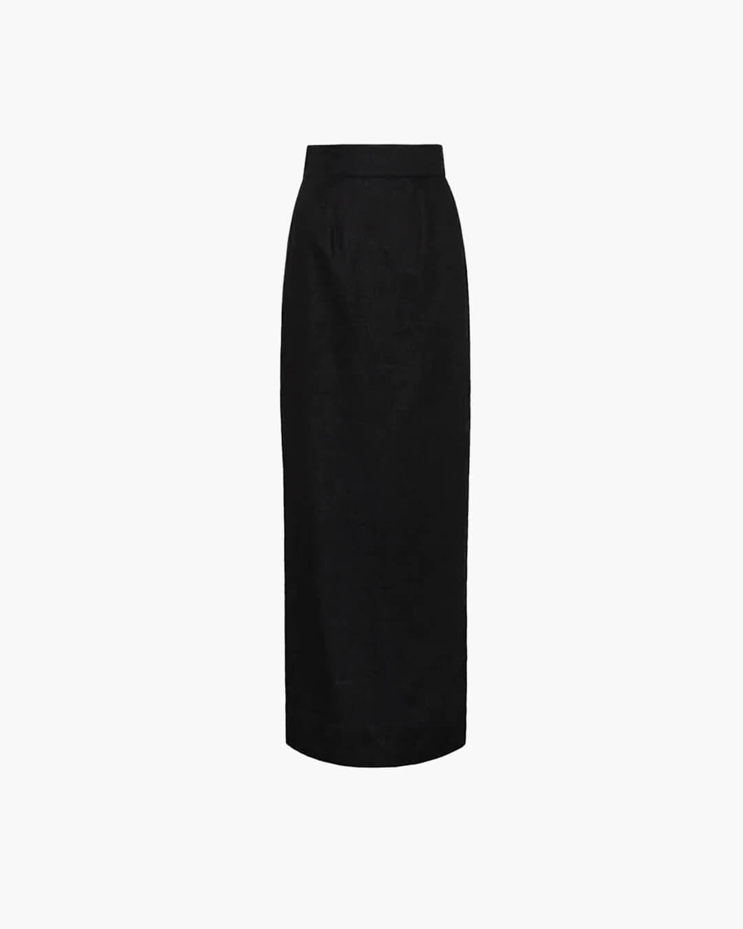 SOERA Irma Sleeveless Linen Set - Matching Sets -  Skirt Black