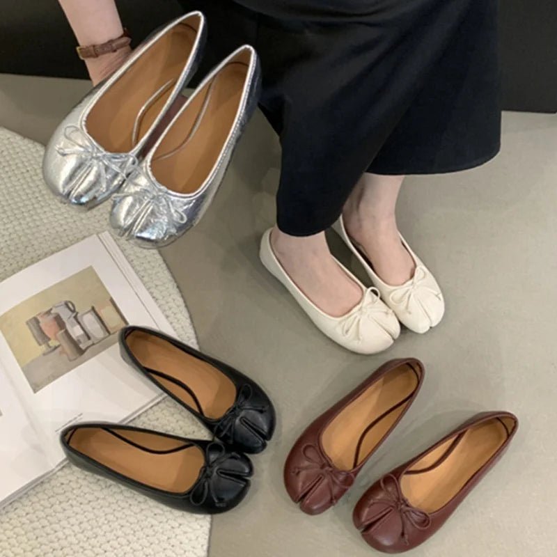SOERA Cecilia Slip - On Ballet Flats - Shoes - 1005007273339079-;yH1775623627211127449 Beige 39
