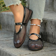 Alice balletflatjes met ronde neus