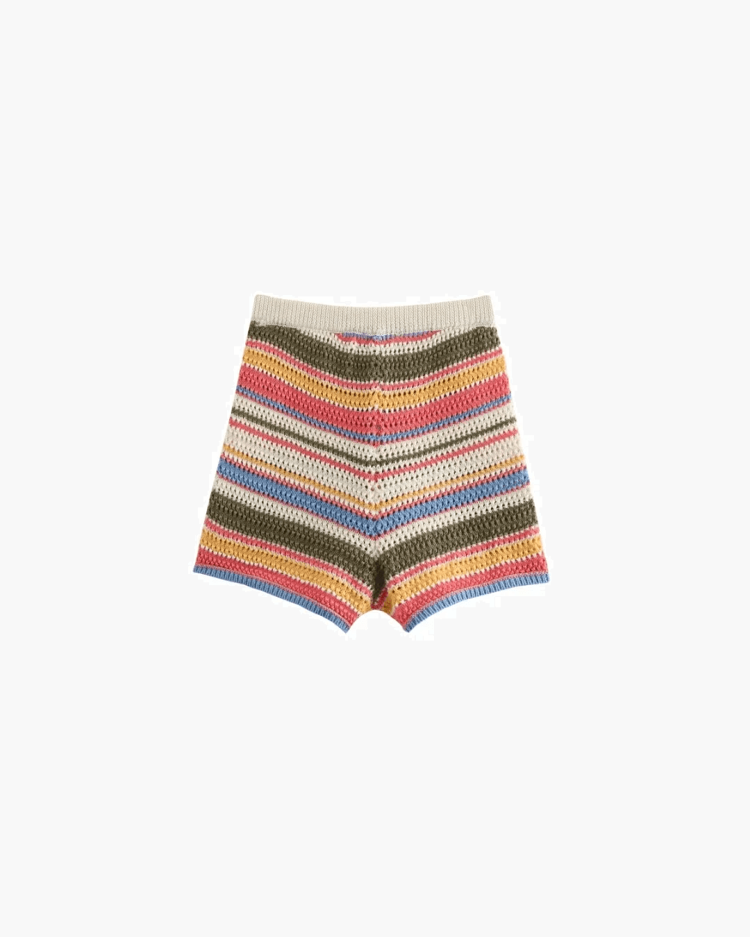 SOERA Margot Striped Knit Crop Set - Shorts Set - SOERA-319235-DEF-OS-87845 L
