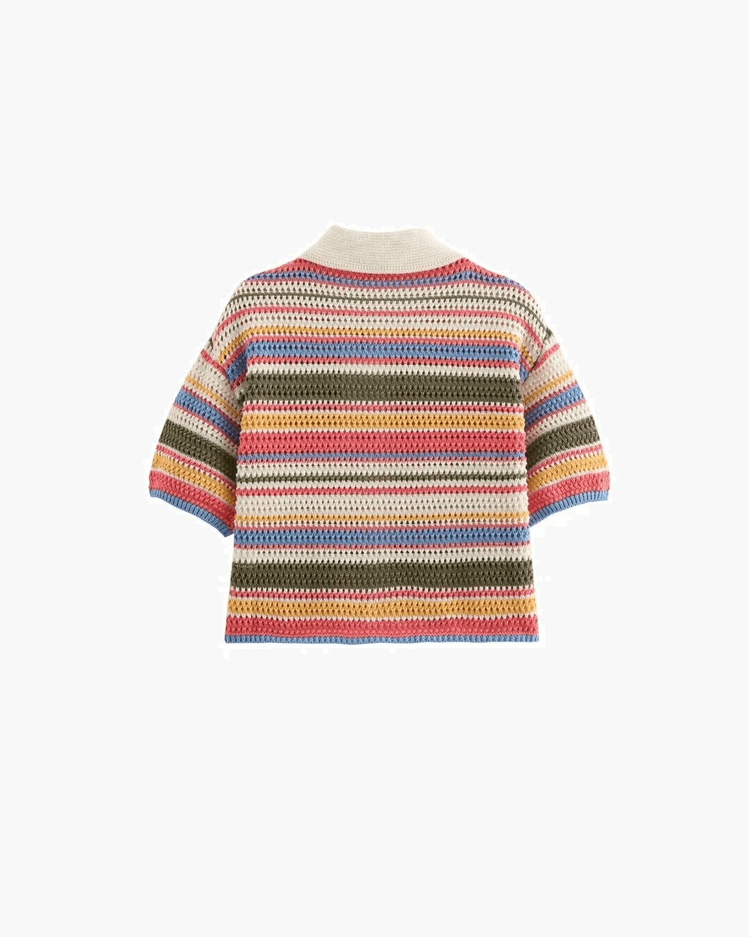 SOERA Margot Striped Knit Crop Set - Shorts Set - SOERA-319235-DEF-OS-87845 L