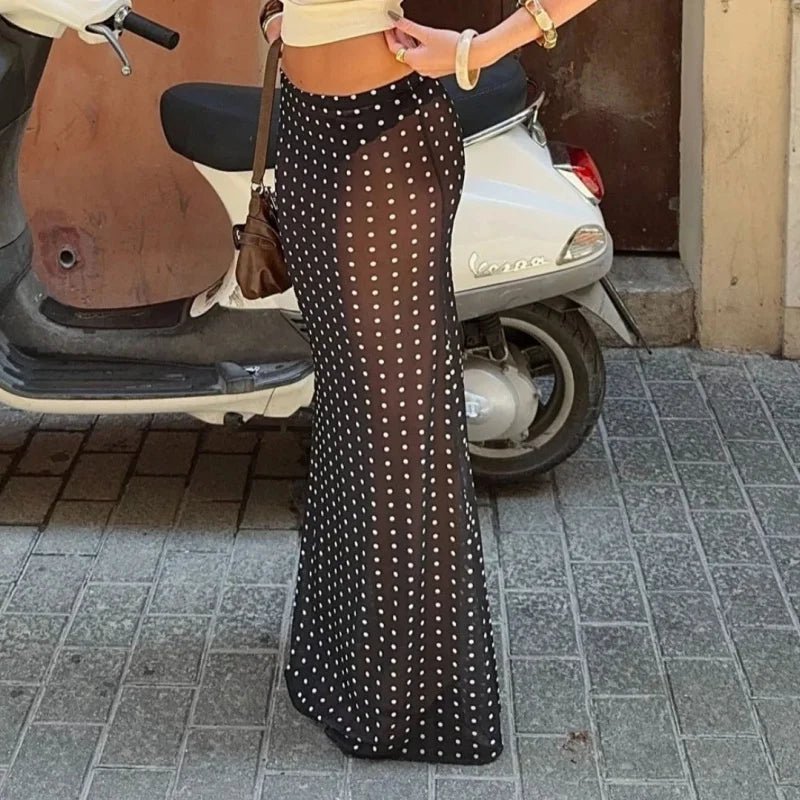 SOERA Beatrice Polka Dot Maxi Skirt - Skirt - SOERA-810755-DEF-OS-33027 S