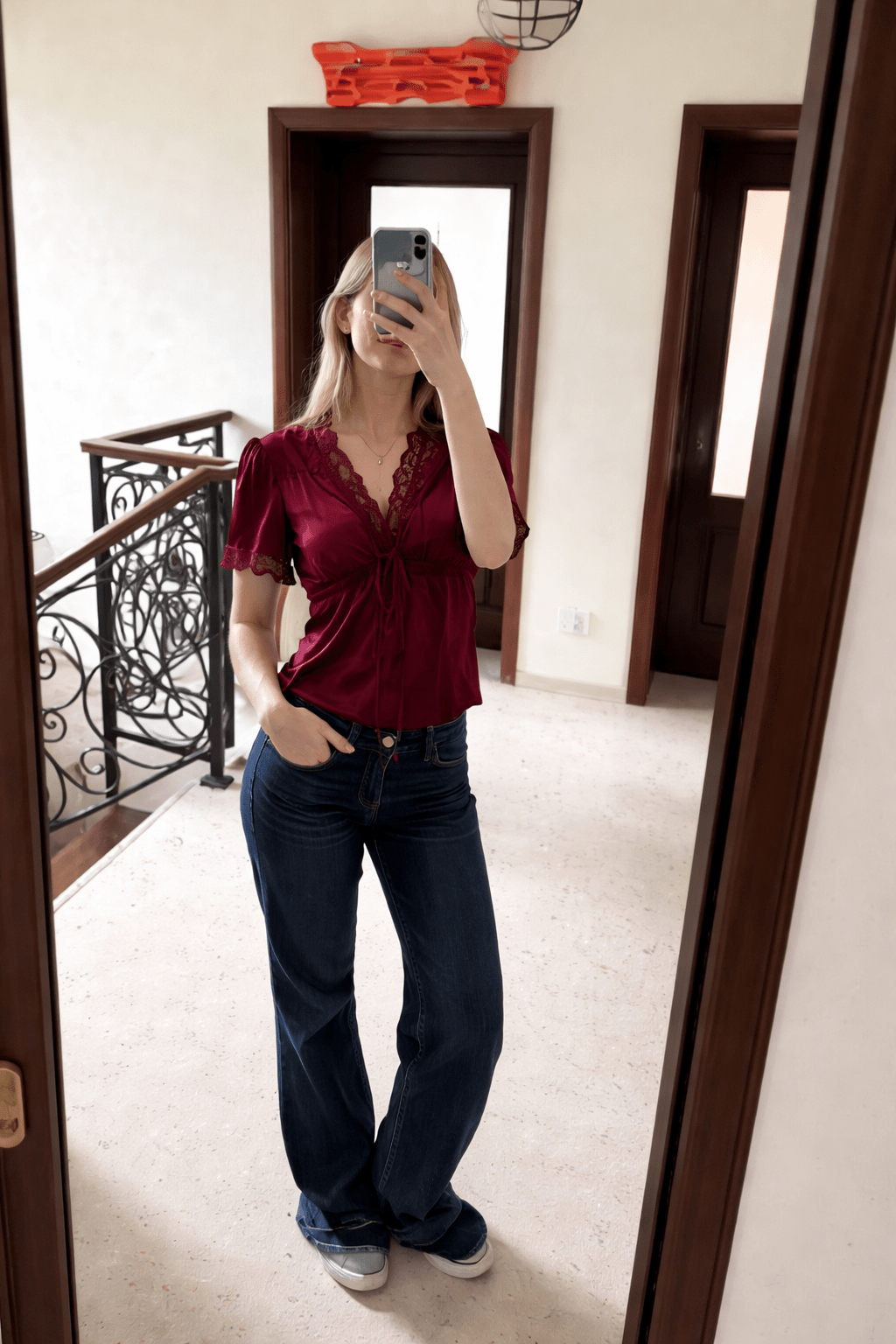 SOERA Beatrice Blouse - Tops -  Burgundy S