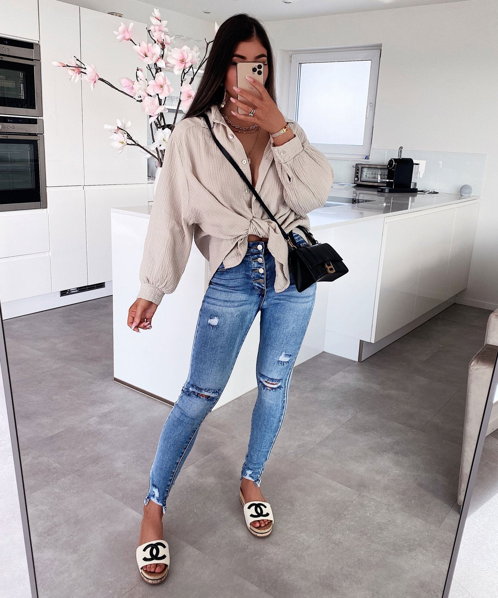 SOERA Freya Oversized Muslin Blouse - Tops -  One Size